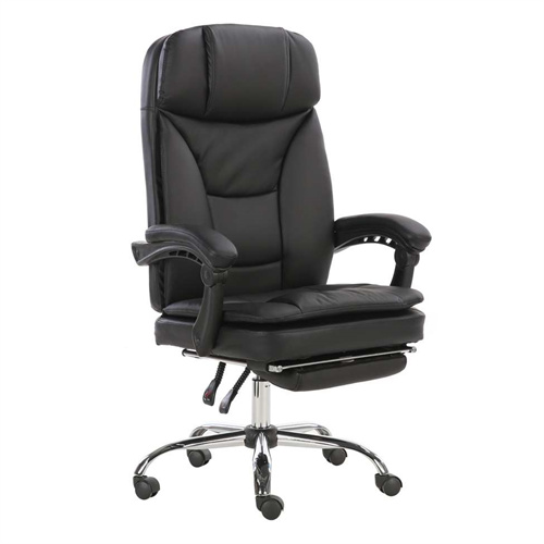 Faux leather office chair
