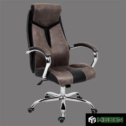 Luxurious faux leather seat office chair