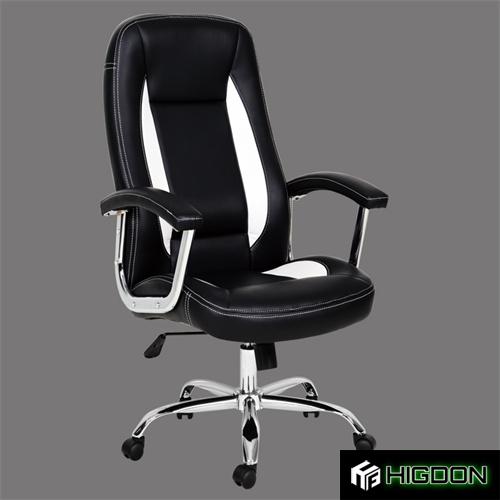 Luxurious faux leather office chair