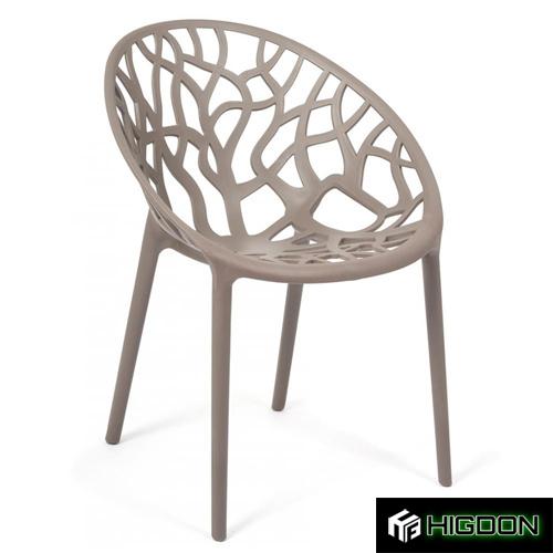 Grey Plastic Garden Armchair