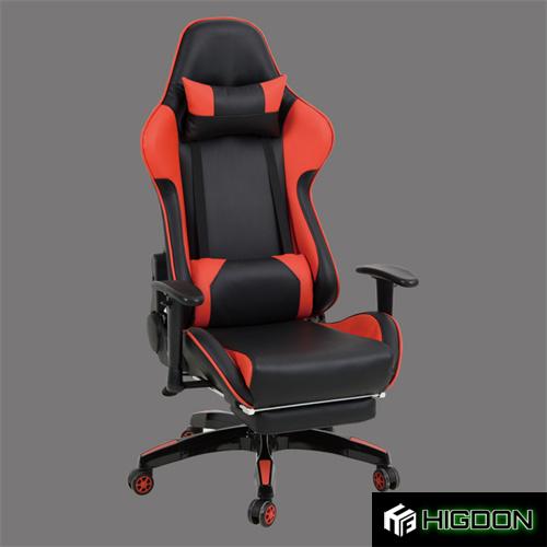 Ultimate gaming chair with footrest