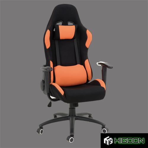 Ergonomic fabric gaming chair