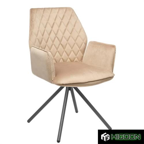 Comfortable Armrest Upholstered Dining Chair