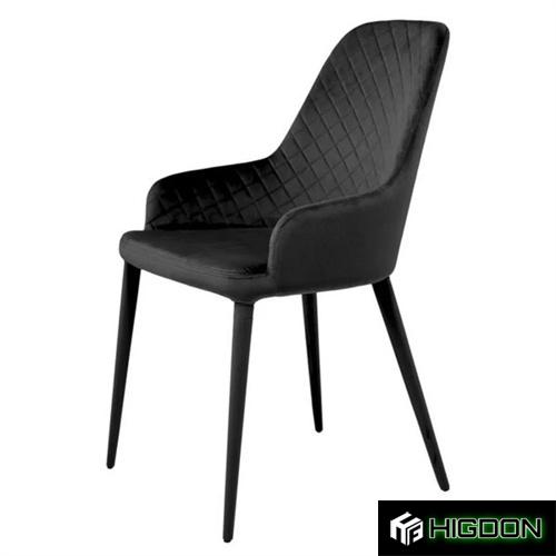 Luxurious dining chair with armrest