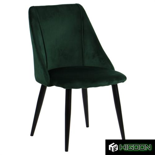 Dark Green Armless Dining Chair