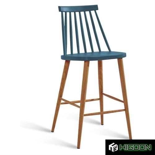 Armless Plastic Windsor Bar Chair