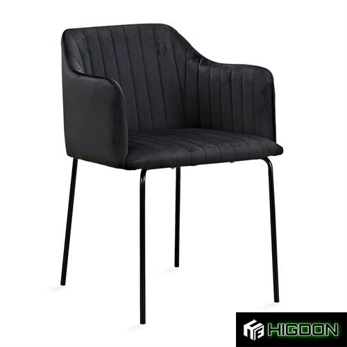 Elegant and luxurious dining armchair