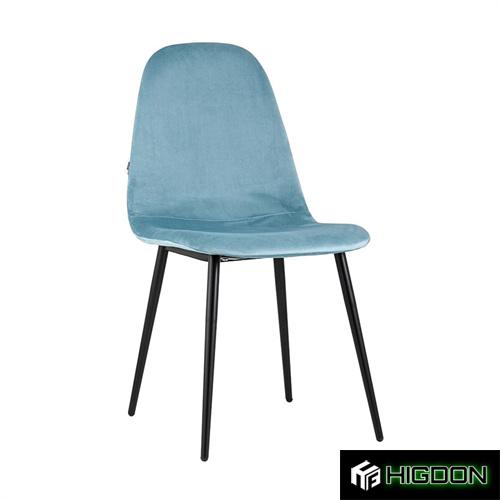 Turquoise Velvet Dining Chair