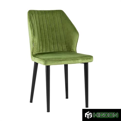 Olive Velvet Dining Chair 