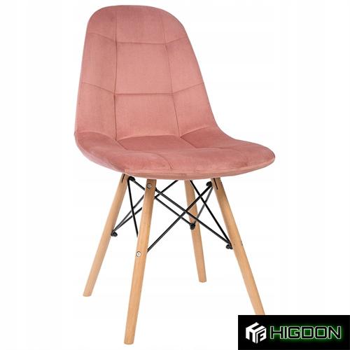 Pink Velvet Dining Chair