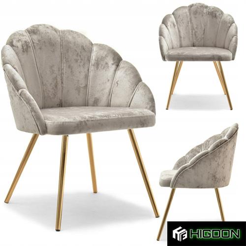 Elegant and luxurious dining armchair