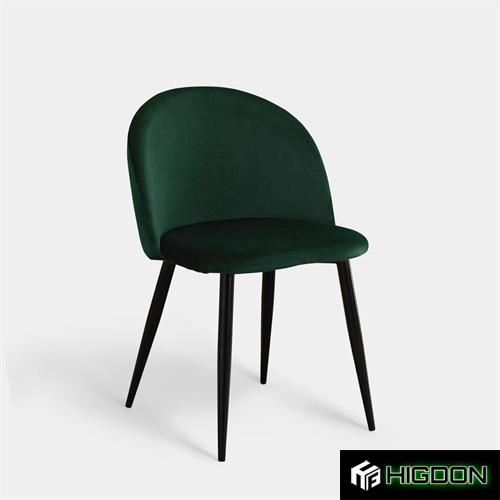 Dark Green Velvet Dining Chair