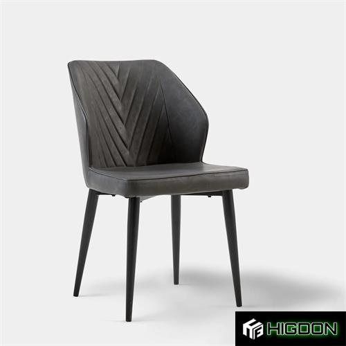 Stunning dark grey dining chair